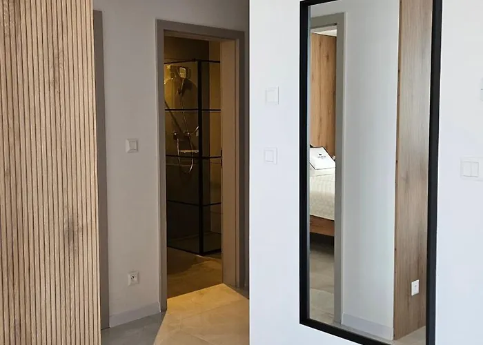 Moderný V S Veľkou Terasou 1 Apartamento Bobrów